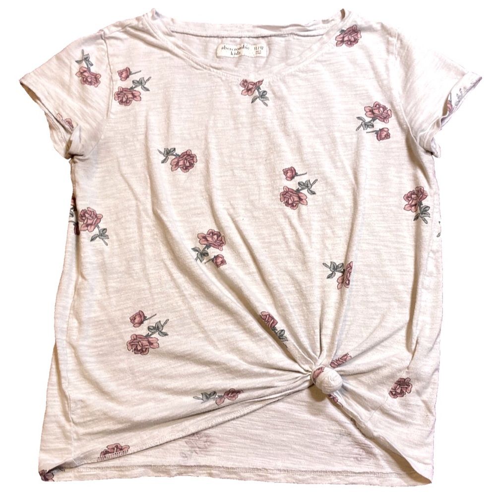 Abercrombie kids front knot tee size 11/12